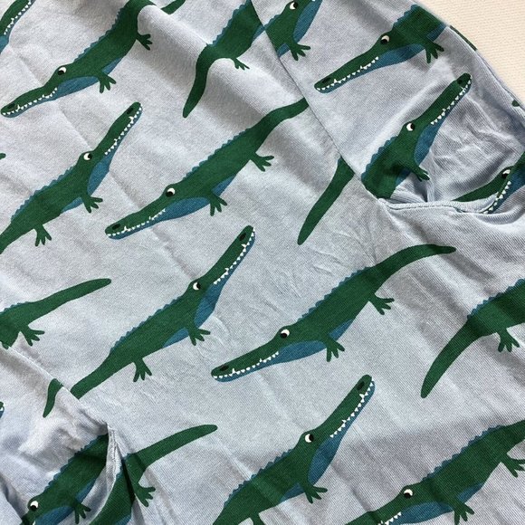 Kickee Pants Blue Alligator Dress - Picture 8 of 8